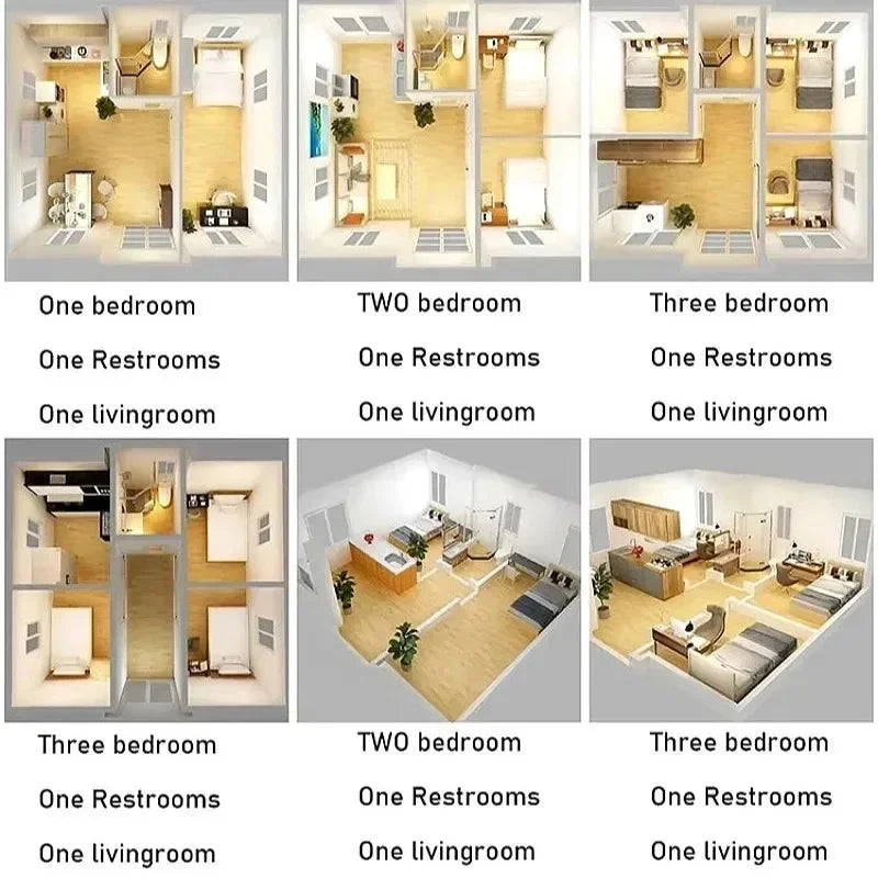 Erweiterbares Containerhaus 20/40ft (CE)