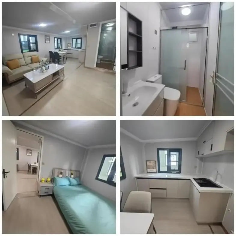 Faltbares Containerhaus mit Terrasse (CE)