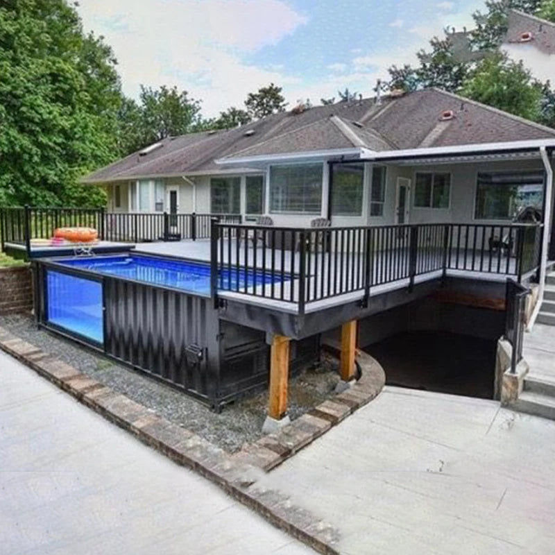 Containerpool 20/40ft mit Glasfenster