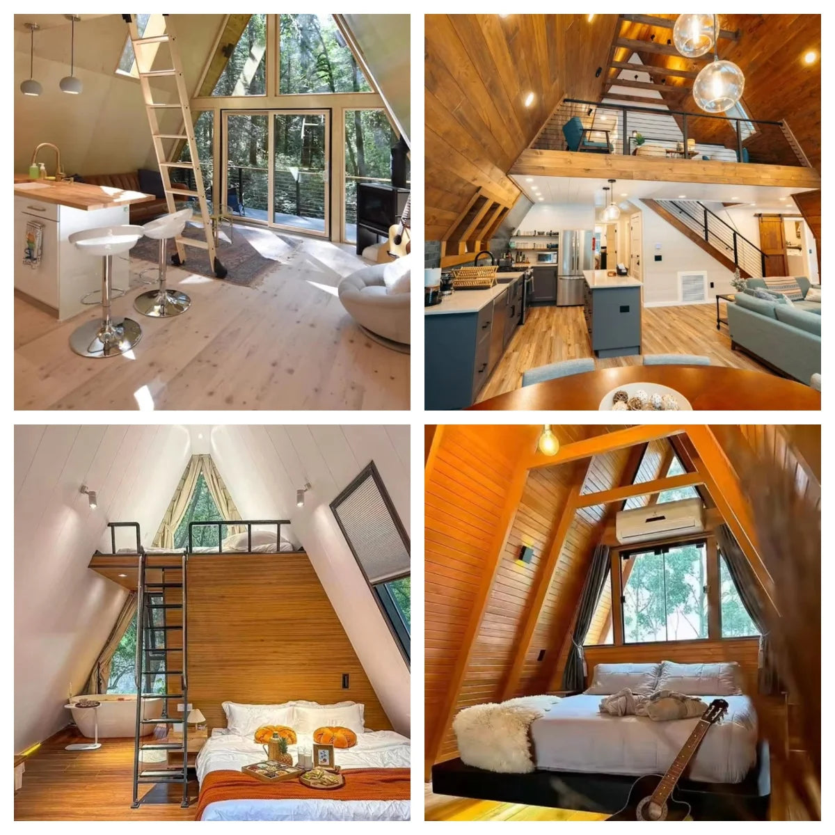 A-Frame Fertighaus – Stahl-Chalet (CE)