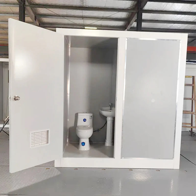 Mobiles WC-Container mit Wassertank