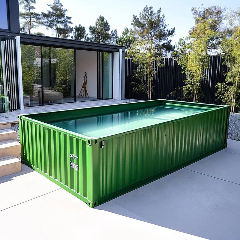 Container-Spa 40ft mit Glasfenster