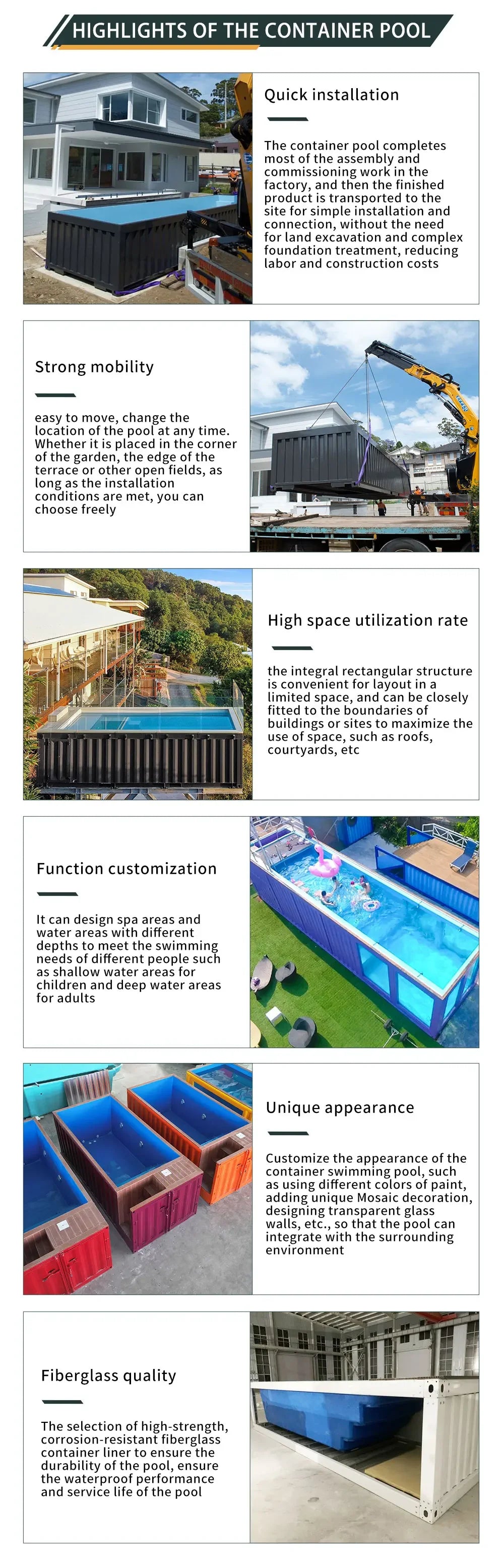 Premium-Containerpool 40ft