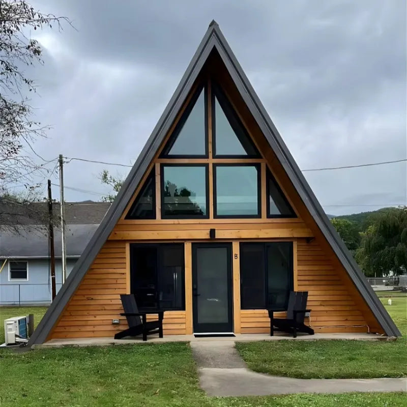 A-Frame Fertighaus – Stahl-Chalet (CE)
