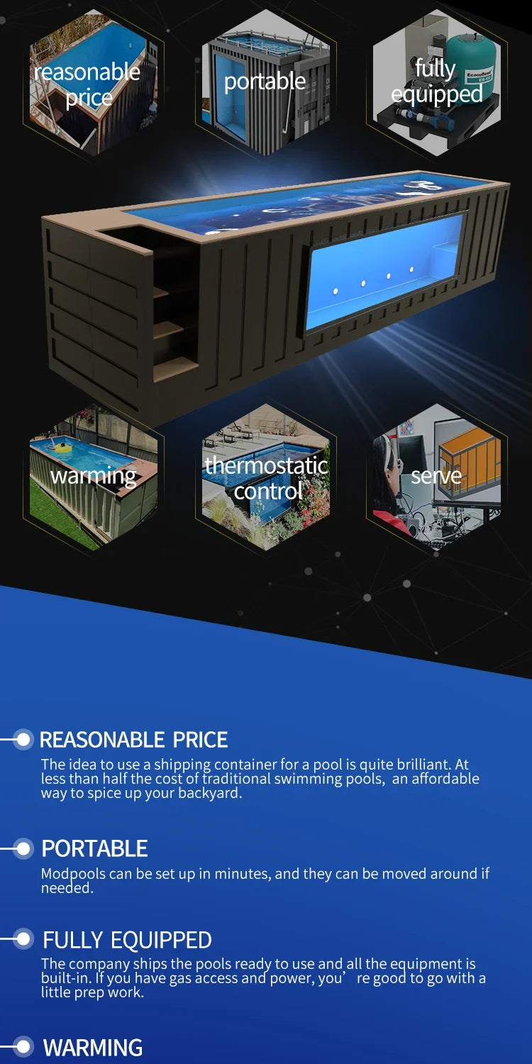 Familien-Containerpool 20/40ft