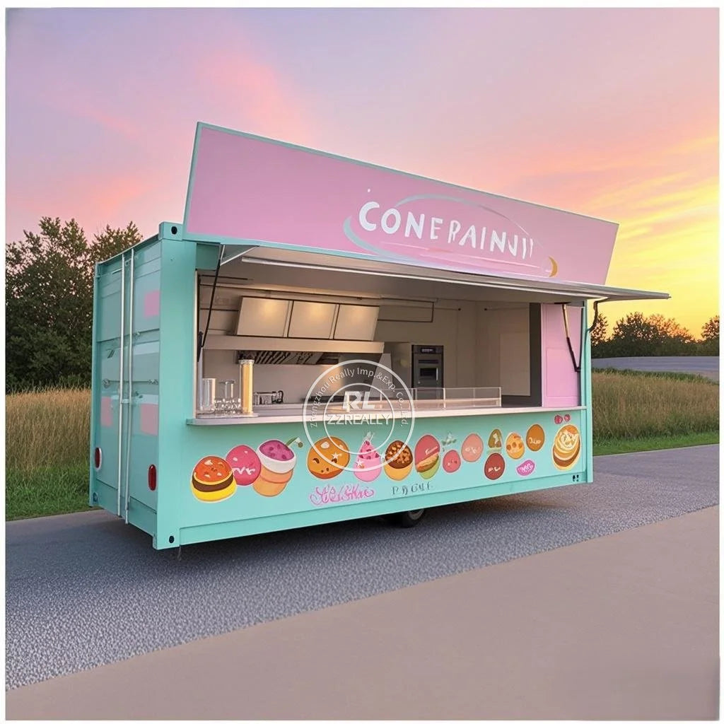 Restaurantcontainer 20ft – Food-Kiosk & Café