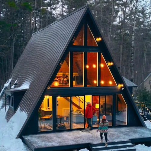 A-Frame Fertighaus – Stahl-Chalet (CE)