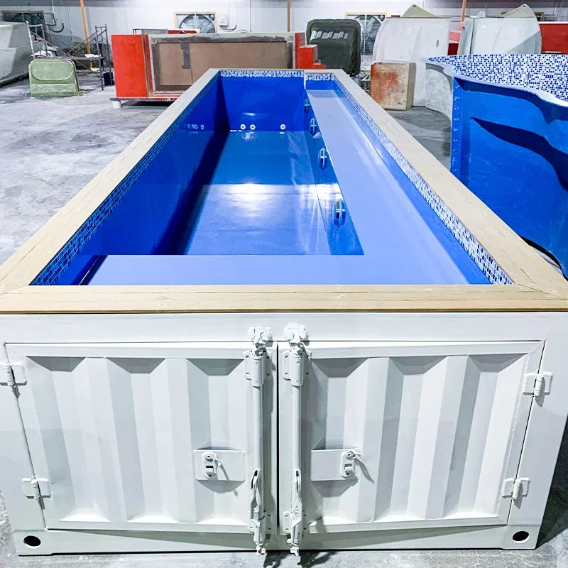 Container-Spa 40ft mit Glasfenster