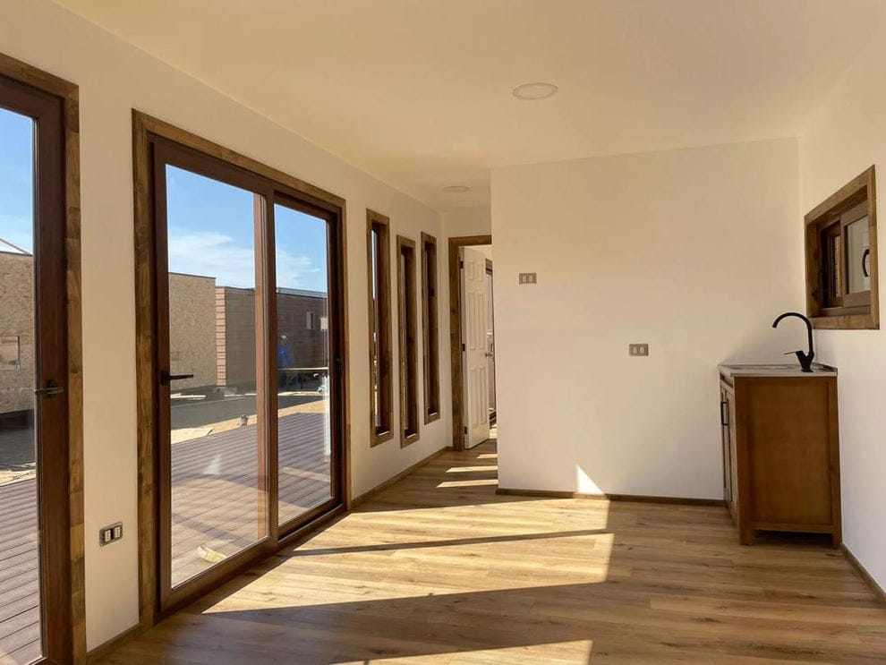 Modulhaus Leyton C1 – 30 m², 2 Schlafzimmer