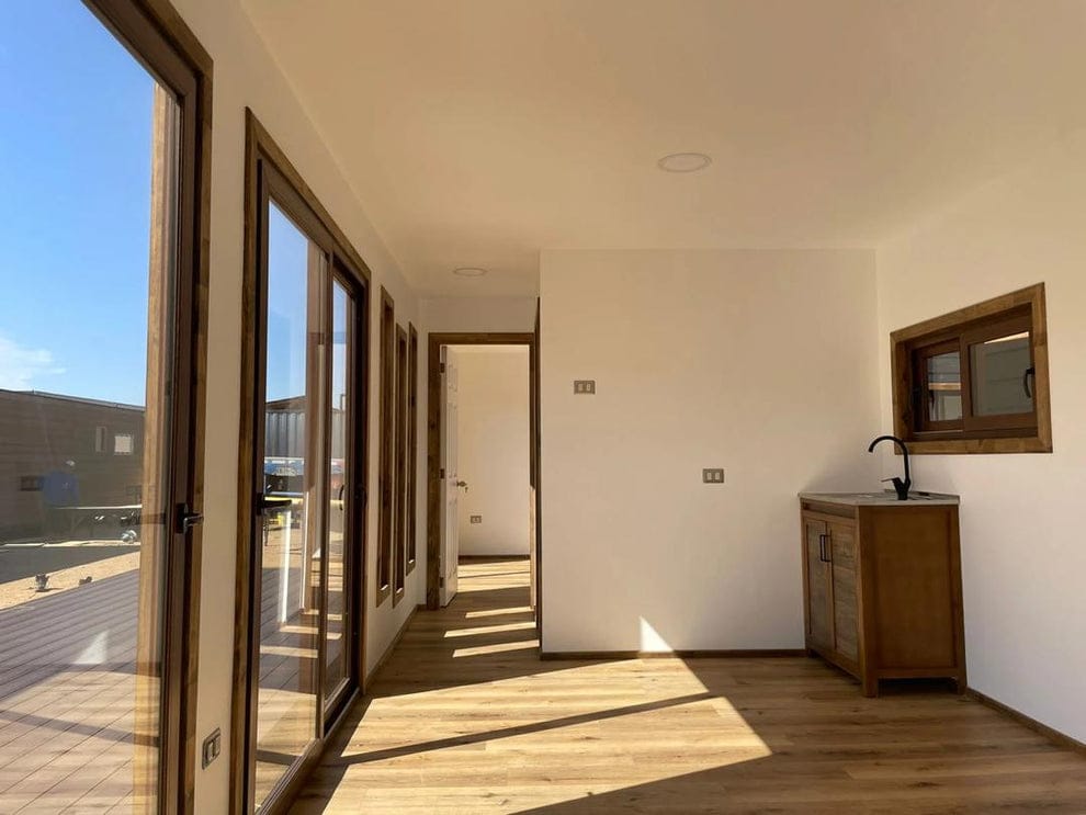 Modulhaus Leyton C1 – 30 m², 2 Schlafzimmer