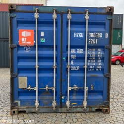 Gebrauchter 20ft Seecontainer – 33 m³